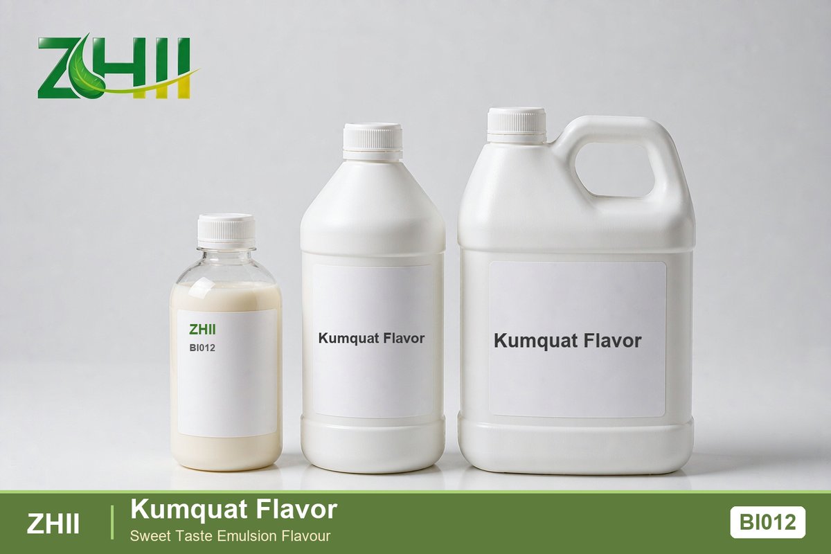 Kumquat Flavor food flavor concentrate - ZHII Beverages & Ice Cream series flavor in 125ml, 1L and 5L packaging