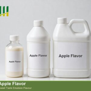 Apple Flavor food flavor concentrate - ZHII Beverages & Ice Cream series flavor in 125ml, 1L and 5L packaging