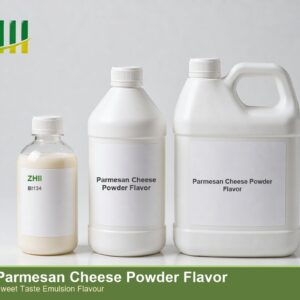 Parmesan Cheese Powder Flavor food flavor concentrate - ZHII Beverages & Ice Cream series flavor in 125ml, 1L and 5L packaging
