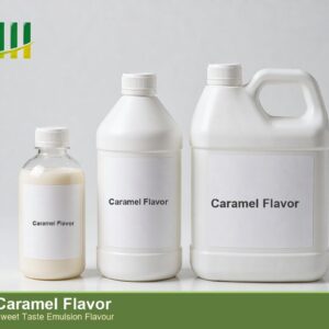 Caramel Flavor food flavor concentrate - ZHII Beverages & Ice Cream series flavor in 125ml, 1L and 5L packaging