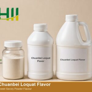Chuanbei Loquat Flavor food flavor concentrate - ZHII Candy series flavor in 125ml, 1L and 5L packaging