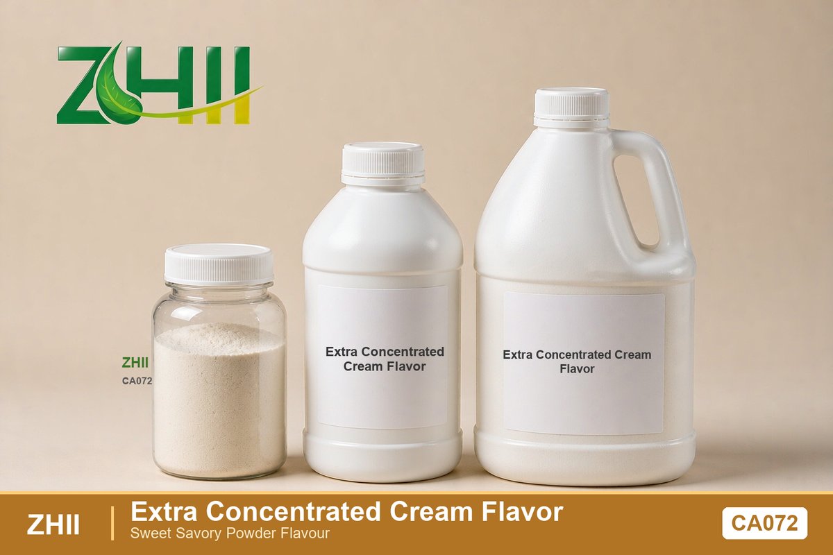 Extra Concentrated Cream Flavor food flavor concentrate - ZHII Candy series flavor in 125ml, 1L and 5L packaging