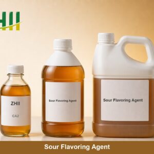 Sour Flavoring Agent food grade liquid additive - ZHII, available in 125ml, 1L and 5L packaging