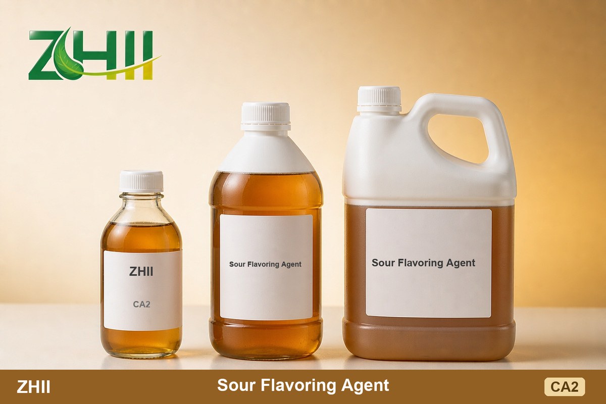 Sour Flavoring Agent food grade liquid additive - ZHII, available in 125ml, 1L and 5L packaging