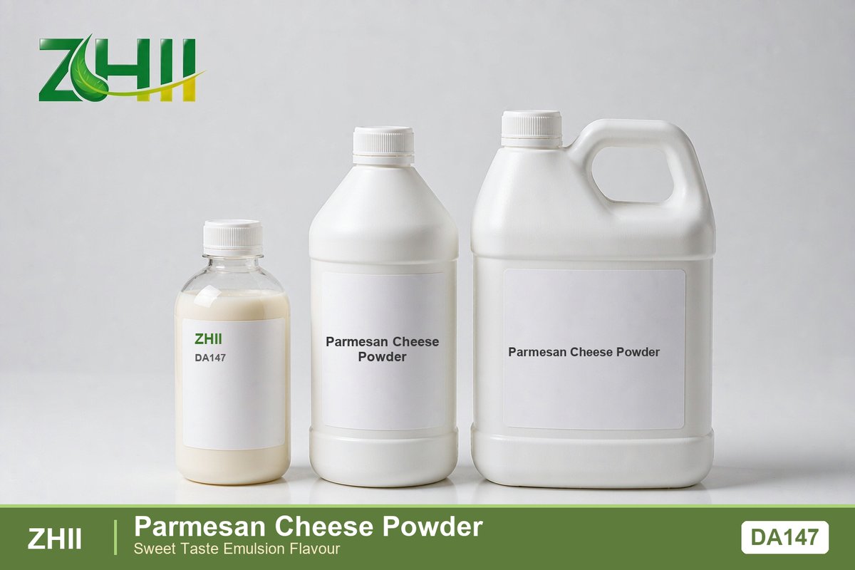 Parmesan Cheese Powder food flavor concentrate - ZHII Dairy series flavor in 125ml, 1L and 5L packaging