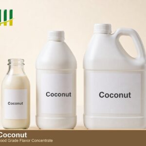 Coconut food flavor concentrate - ZHII food grade flavor in 125ml, 1L and 5L packaging