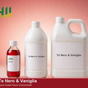 Te Nero & Vaniglia food flavor concentrate - ZHII food grade flavor in 125ml, 1L and 5L packaging