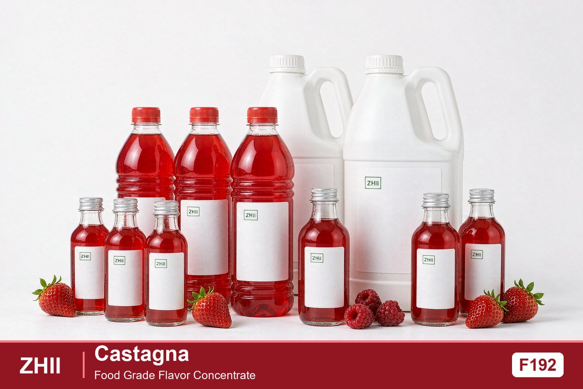 Castagna food flavor concentrate - rich red-berry flavor for food and beverage applications | ZHII