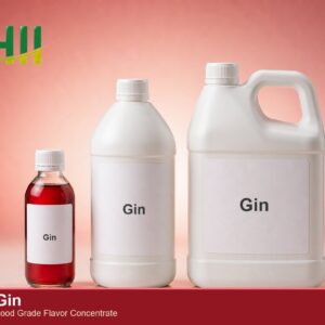 Gin food flavor concentrate - ZHII food grade flavor in 125ml, 1L and 5L packaging