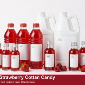 Strawberry Cottan Candy food flavor concentrate - rich red-berry flavor for food and beverage applications | ZHII