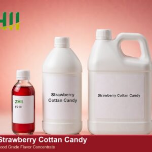 Strawberry Cottan Candy food flavor concentrate - ZHII food grade flavor in 125ml, 1L and 5L packaging