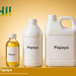 Papaya food flavor concentrate - ZHII food grade flavor in 125ml, 1L and 5L packaging