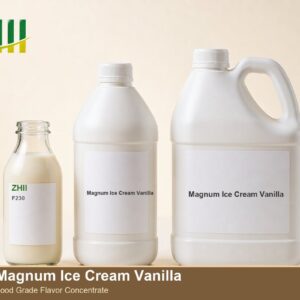 Magnum Ice Cream Vanilla food flavor concentrate - ZHII food grade flavor in 125ml, 1L and 5L packaging