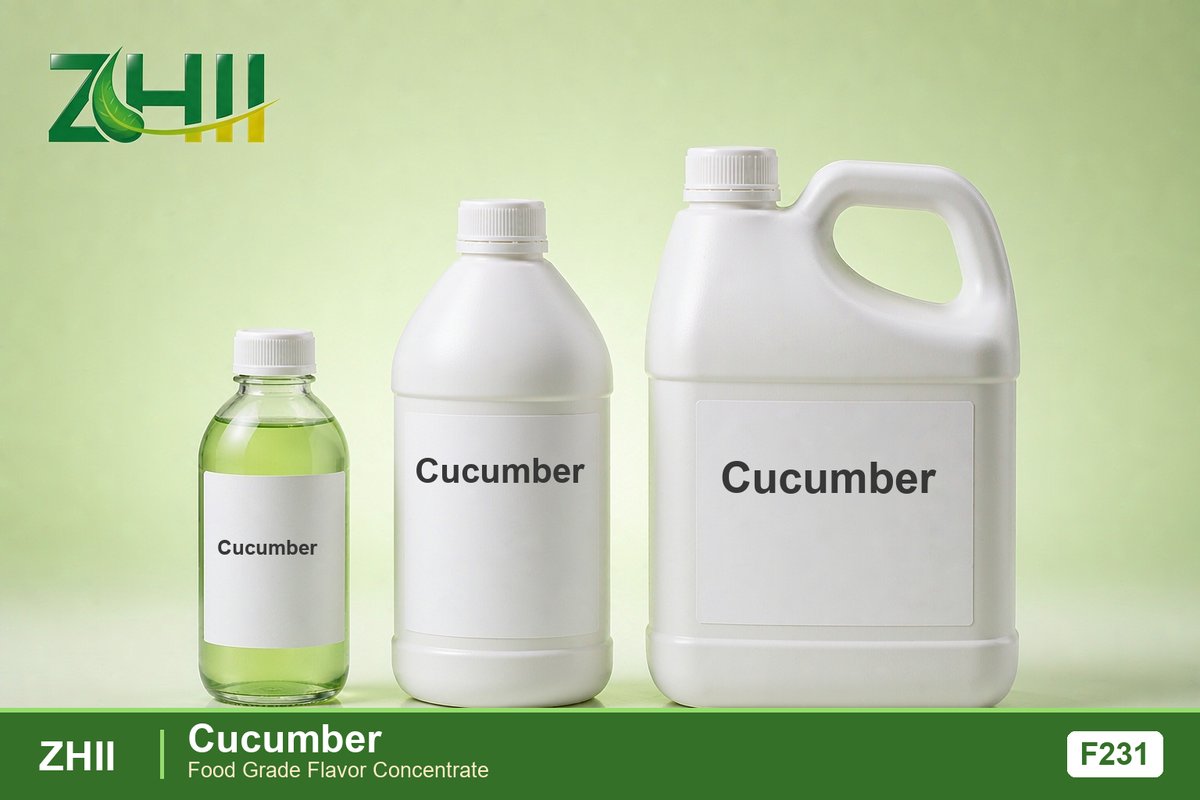 Cucumber food flavor concentrate - ZHII food grade flavor in 125ml, 1L and 5L packaging