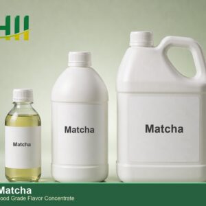 Matcha food flavor concentrate - ZHII food grade flavor in 125ml, 1L and 5L packaging