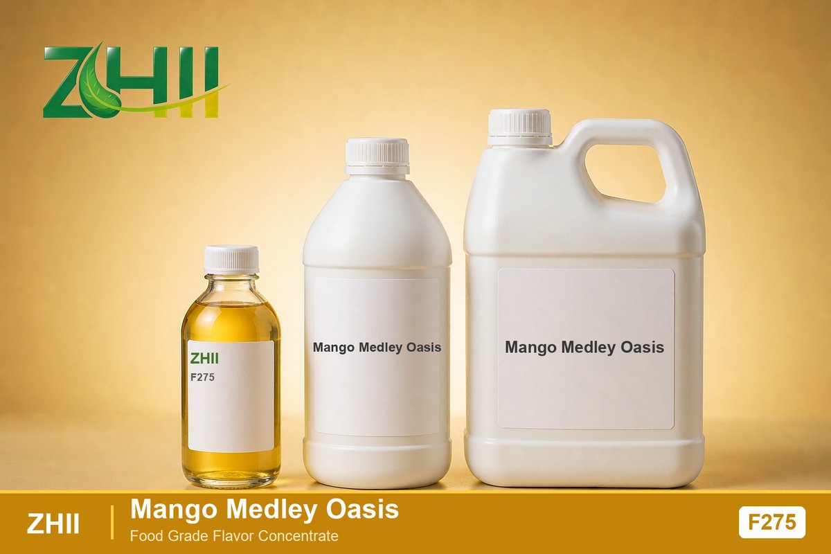 Mango Medley Oasis food flavor concentrate - ZHII food grade flavor in 125ml, 1L and 5L packaging