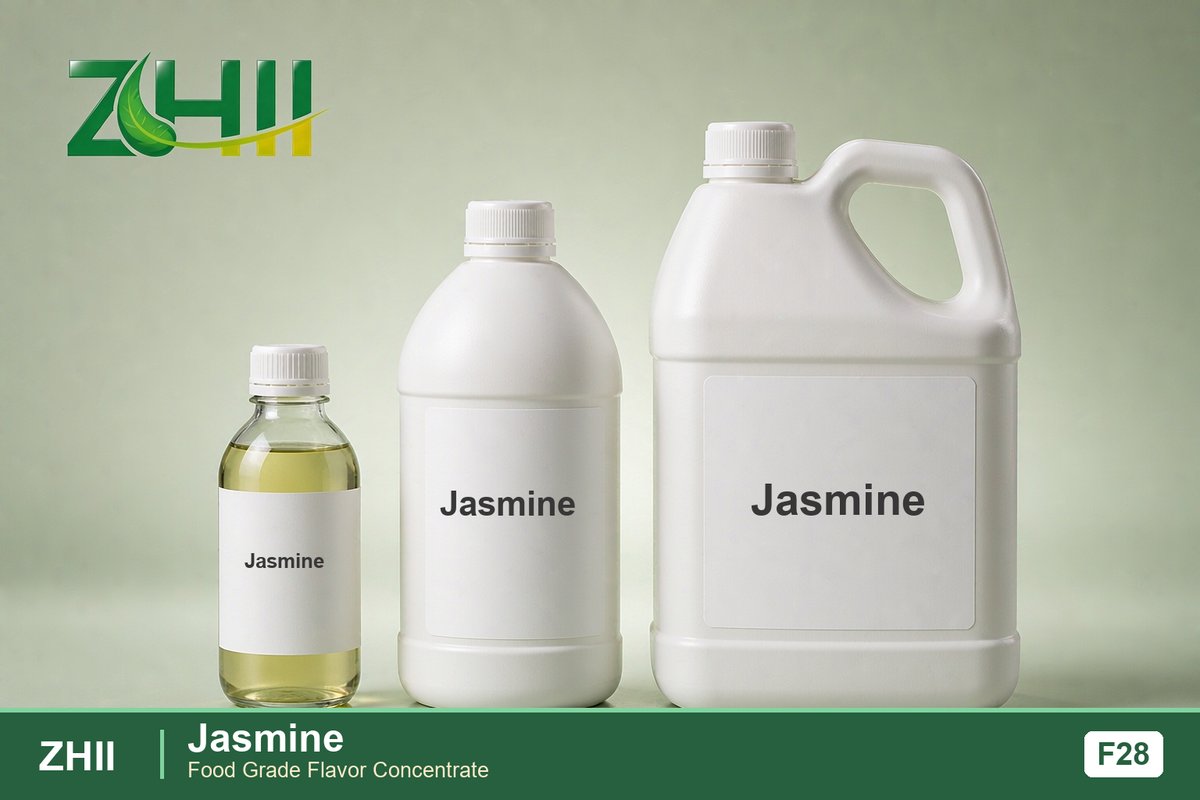 Jasmine food flavor concentrate - ZHII food grade flavor in 125ml, 1L and 5L packaging