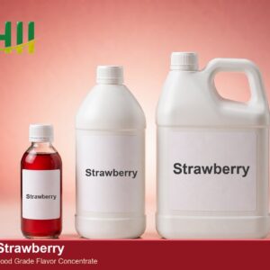 Strawberry food flavor concentrate - ZHII food grade flavor in 125ml, 1L and 5L packaging