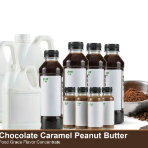 Chocolate Caramel Peanut Butter food flavor concentrate - warm roasted indulgent flavor for food and beverage applications | ZHII