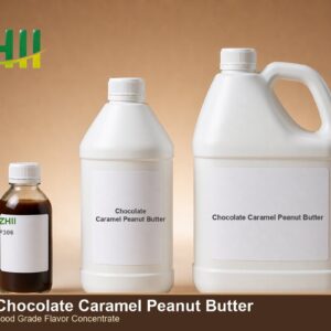 Chocolate Caramel Peanut Butter food flavor concentrate - ZHII food grade flavor in 125ml, 1L and 5L packaging