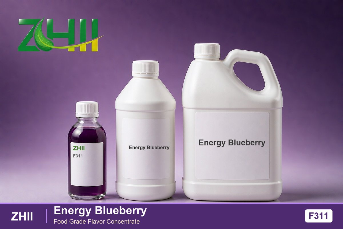 Energy Blueberry food flavor concentrate - ZHII food grade flavor in 125ml, 1L and 5L packaging