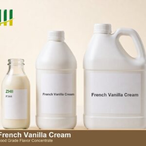 French Vanilla Cream food flavor concentrate - ZHII food grade flavor in 125ml, 1L and 5L packaging