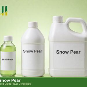 Snow Pear food flavor concentrate - ZHII food grade flavor in 125ml, 1L and 5L packaging