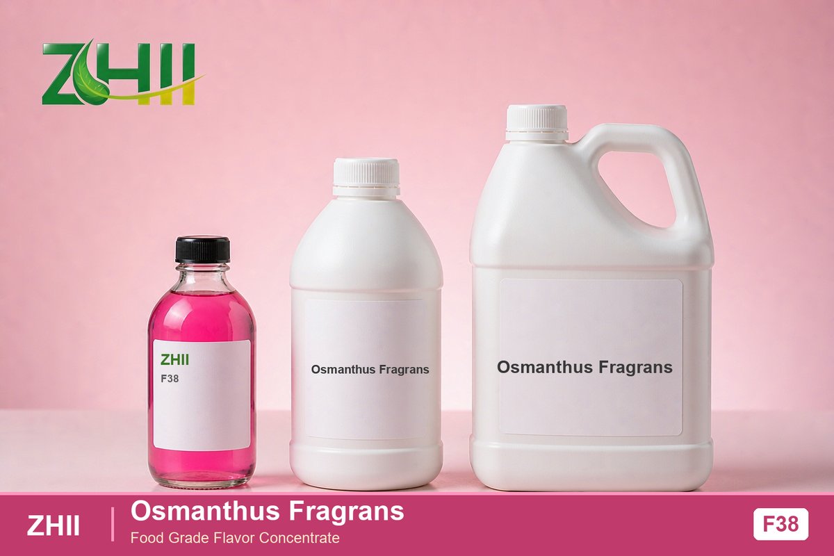 Osmanthus Fragrans food flavor concentrate - ZHII food grade flavor in 125ml, 1L and 5L packaging