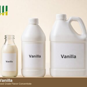 Vanilla food flavor concentrate - ZHII food grade flavor in 125ml, 1L and 5L packaging