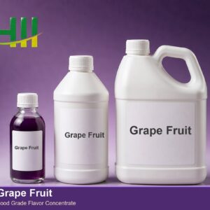 Grape Fruit food flavor concentrate - ZHII food grade flavor in 125ml, 1L and 5L packaging