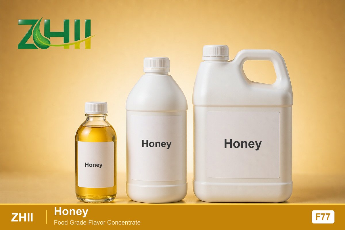 Honey food flavor concentrate - ZHII food grade flavor in 125ml, 1L and 5L packaging
