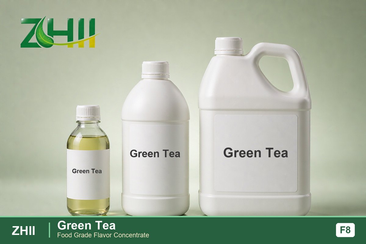 Green Tea food flavor concentrate - ZHII food grade flavor in 125ml, 1L and 5L packaging