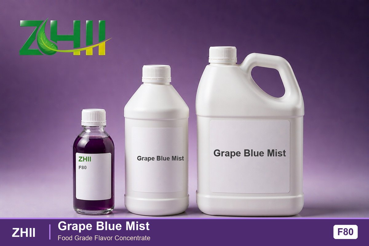 Grape Blue Mist food flavor concentrate - ZHII food grade flavor in 125ml, 1L and 5L packaging