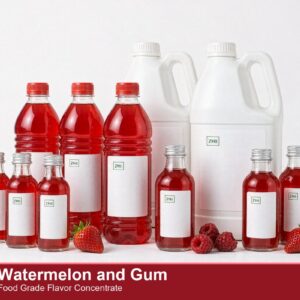 Watermelon and Gum food flavor concentrate - rich red-berry flavor for food and beverage applications | ZHII