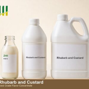 Rhubarb and Custard food flavor concentrate - ZHII food grade flavor in 125ml, 1L and 5L packaging