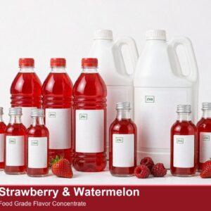 Strawberry & Watermelon food flavor concentrate - rich red-berry flavor for food and beverage applications | ZHII