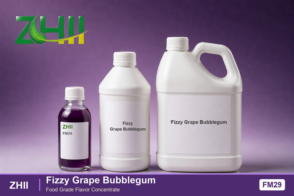 Fizzy Grape Bubblegum food flavor concentrate - ZHII food grade flavor in 125ml, 1L and 5L packaging