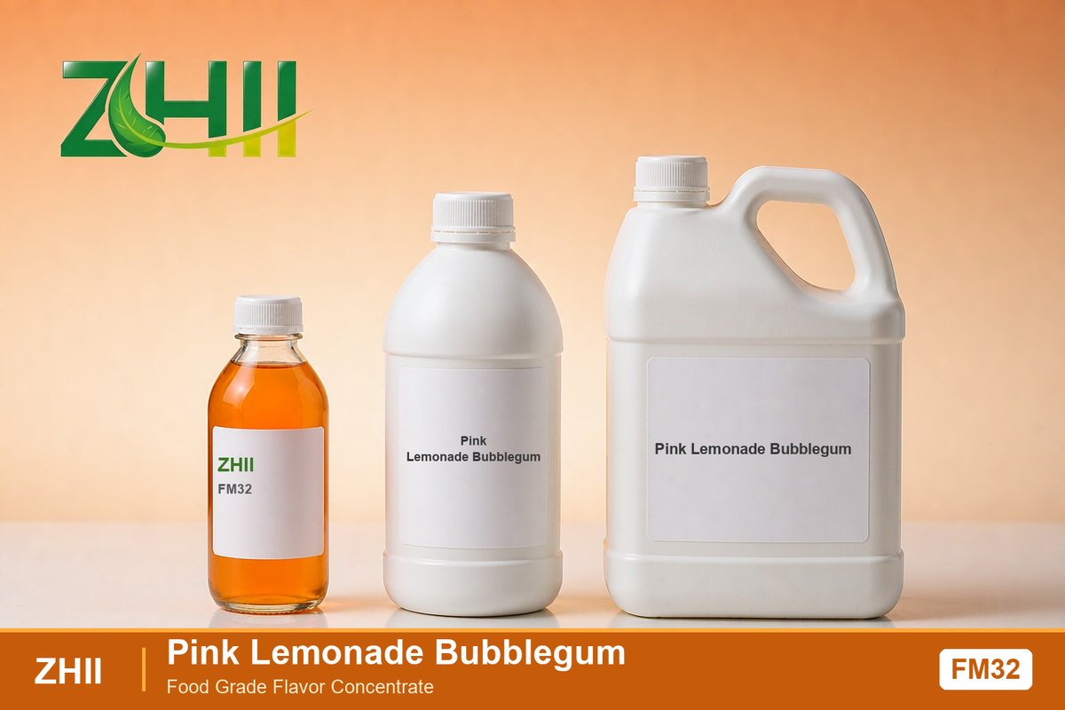 Pink Lemonade Bubblegum food flavor concentrate - ZHII food grade flavor in 125ml, 1L and 5L packaging