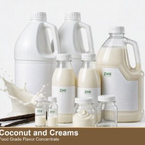 Coconut and Creams food flavor concentrate - smooth creamy flavor for food and beverage applications | ZHII