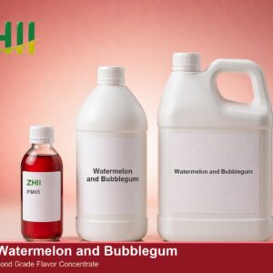 Watermelon and Bubblegum food flavor concentrate - ZHII food grade flavor in 125ml, 1L and 5L packaging