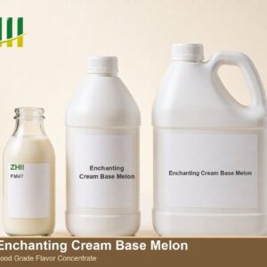 Enchanting Cream Base Melon food flavor concentrate - ZHII food grade flavor in 125ml, 1L and 5L packaging
