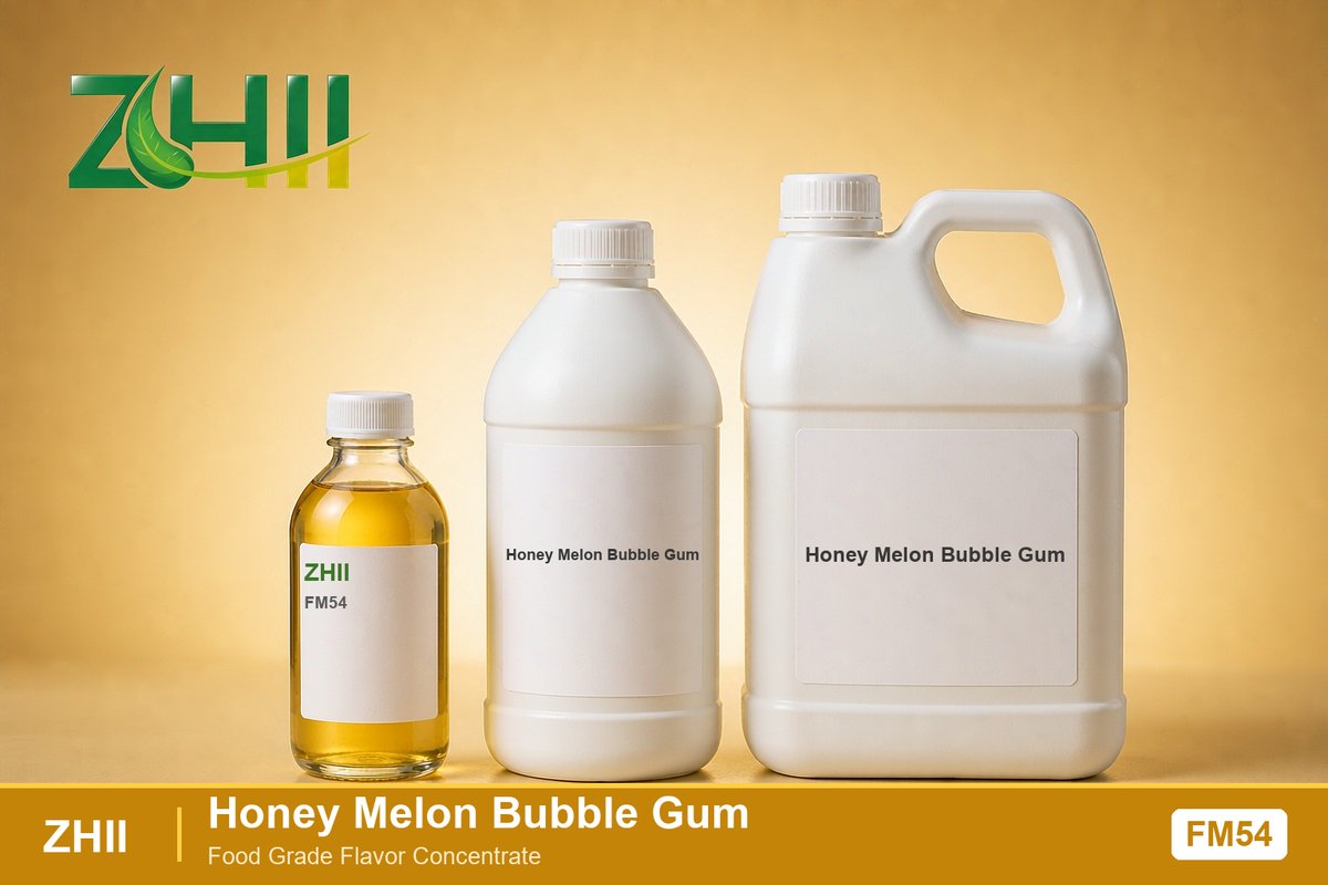 Honey Melon Bubble Gum food flavor concentrate - ZHII food grade flavor in 125ml, 1L and 5L packaging