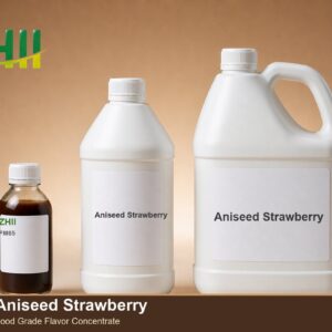 Aniseed Strawberry food flavor concentrate - ZHII food grade flavor in 125ml, 1L and 5L packaging