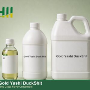 Gold Yashi DuckShit food flavor concentrate - ZHII food grade flavor in 125ml, 1L and 5L packaging