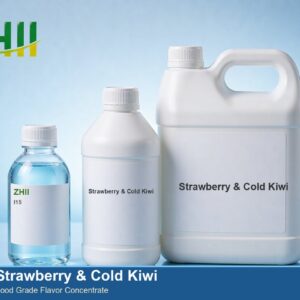 Strawberry & Cold Kiwi food flavor concentrate - ZHII food grade flavor in 125ml, 1L and 5L packaging