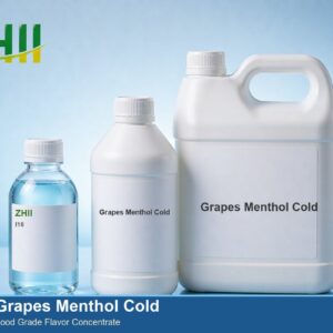 Grapes Menthol Cold food flavor concentrate - ZHII food grade flavor in 125ml, 1L and 5L packaging