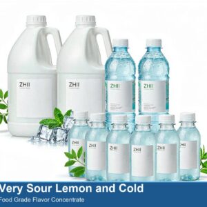 Very Sour Lemon and Cold food flavor concentrate - refreshing cool flavor for food and beverage applications | ZHII
