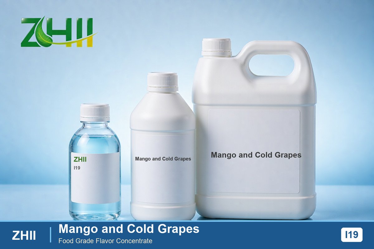 Mango and Cold Grapes food flavor concentrate - ZHII food grade flavor in 125ml, 1L and 5L packaging