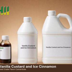 Vanilla Custard and Ice Cinnamon food flavor concentrate - ZHII food grade flavor in 125ml, 1L and 5L packaging