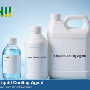 Liquid Cooling Agent food flavor concentrate - ZHII food grade flavor in 125ml, 1L and 5L packaging